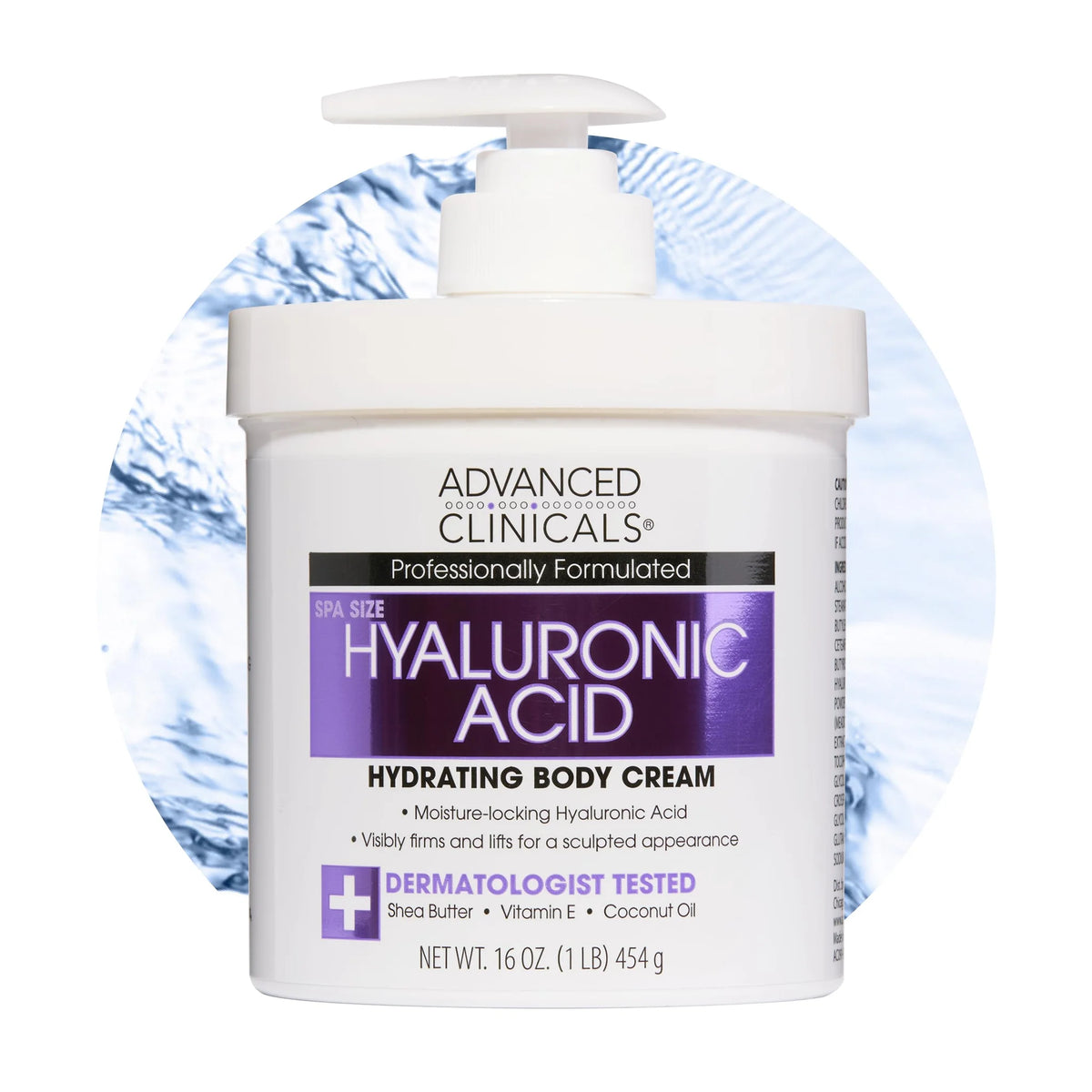 Advanced Clinicals Hyaluronic Acid Cream - Deep Moisturizing Face Cream