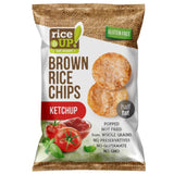 Rice Up Ketchup Flavored Rice Chips - Gluten-Free Crunchy Snack 60g