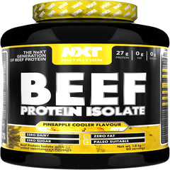 Nxt Nutration Beef Protein Isolate 1.8 Kilo Pineapple Flavor 27 g Protein Per Serving Protein-015