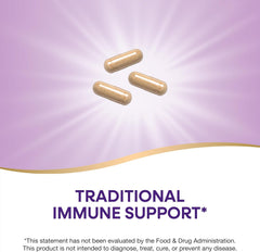Nature's Way Astragalus Root, Traditional Immune Support*, 1,410 mg per 3-Capsule Serving, Non-GMO Project Verified, Vegan, 100 Capsules (Packaging May Vary)