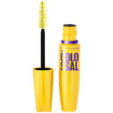 Glam black washable mascara for volumizing and defining lashes.