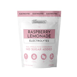 JUST INGREDIENTS Raspberry Lemonade Electrolytes - Natural Hydration Drink Mix