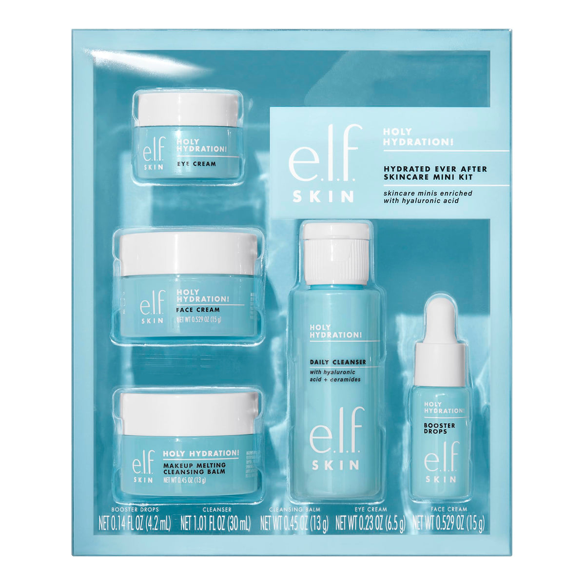 e.l.f.SKIN Hydrated Ever After Mini Kit: TSA-Friendly Skincare Essentials