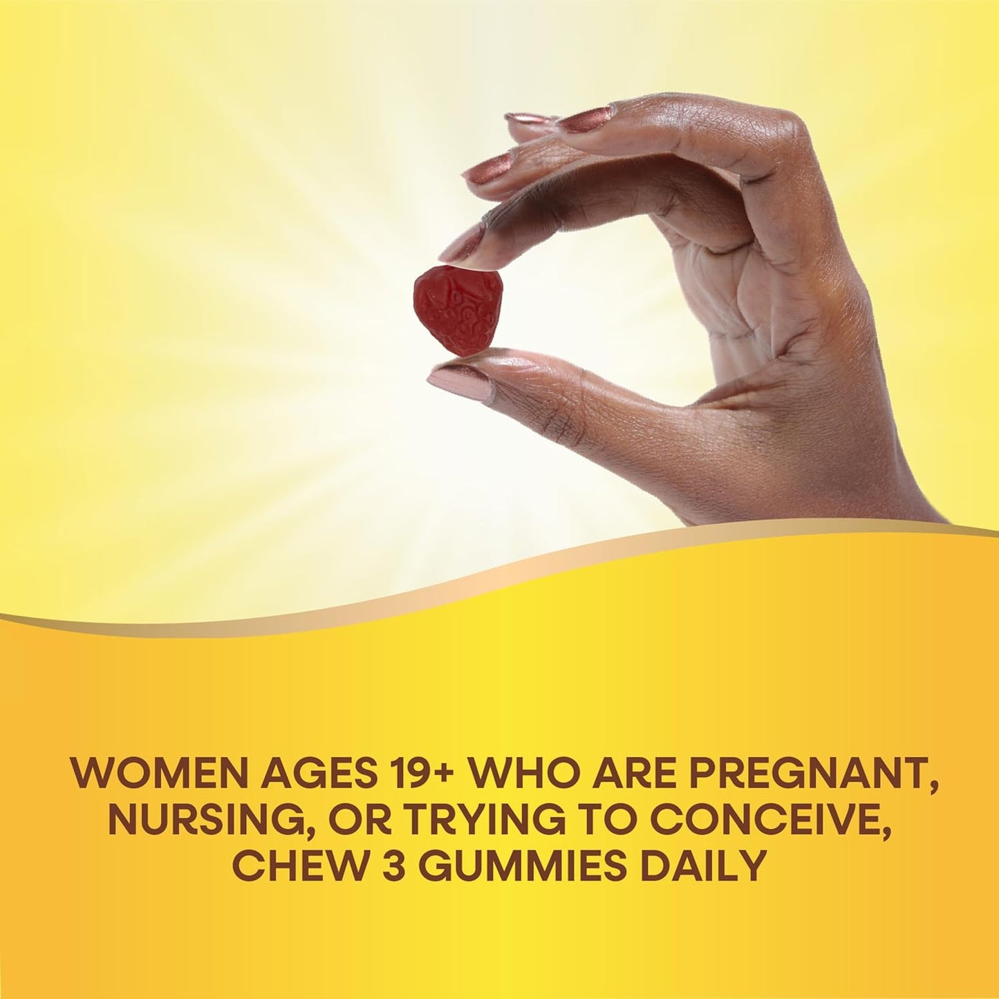 Nature’s Way Alive! Prenatal Premium Gummy Multivitamin, High Potency Folate, Plant-Based DHA, Vegetarian, Strawberry and Lemon Flavored, 75 Gummies (Packaging May Vary)