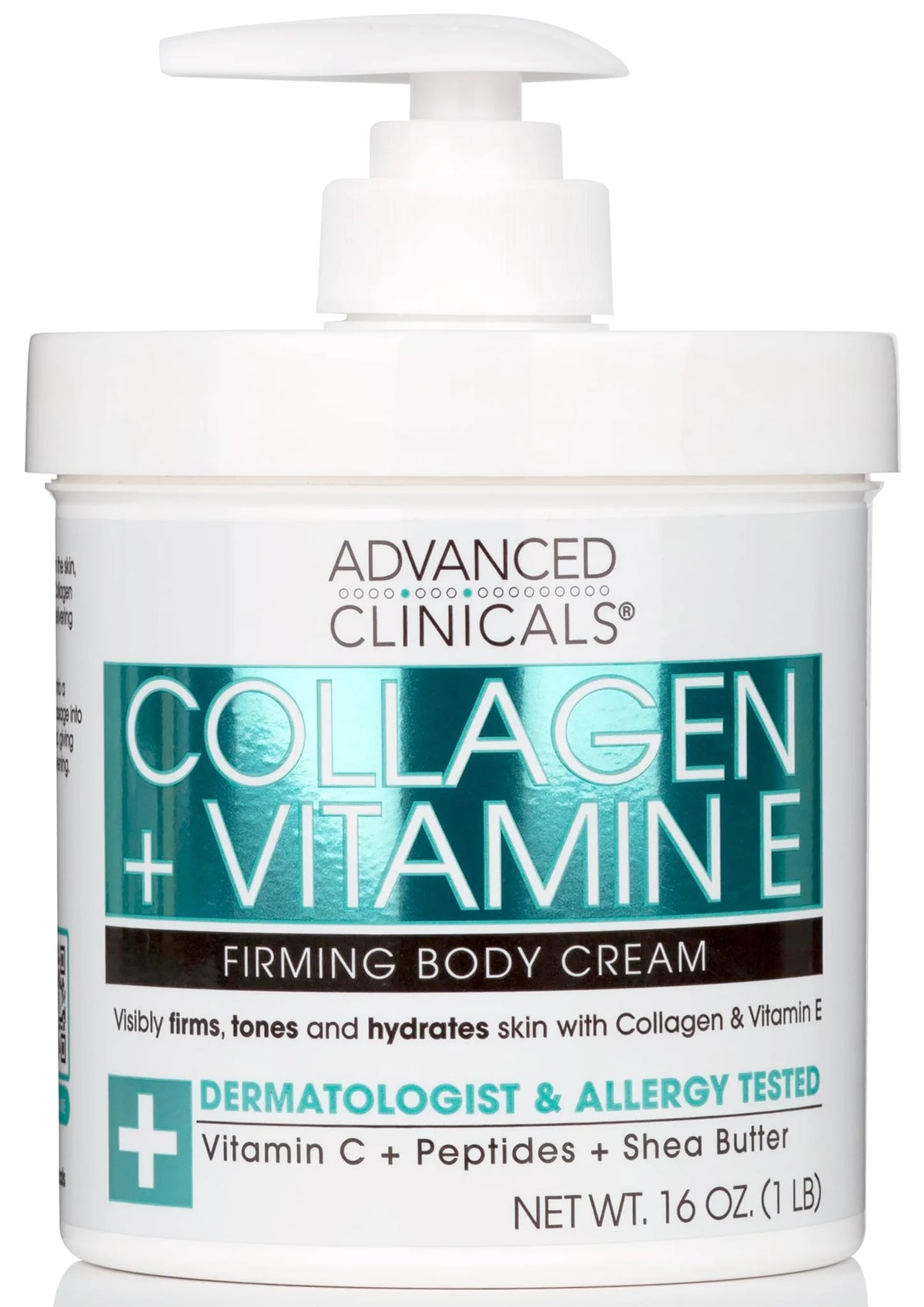 Advanced Clinicals Collagen Cream with Cocoa Butter: Firming Body Lotion