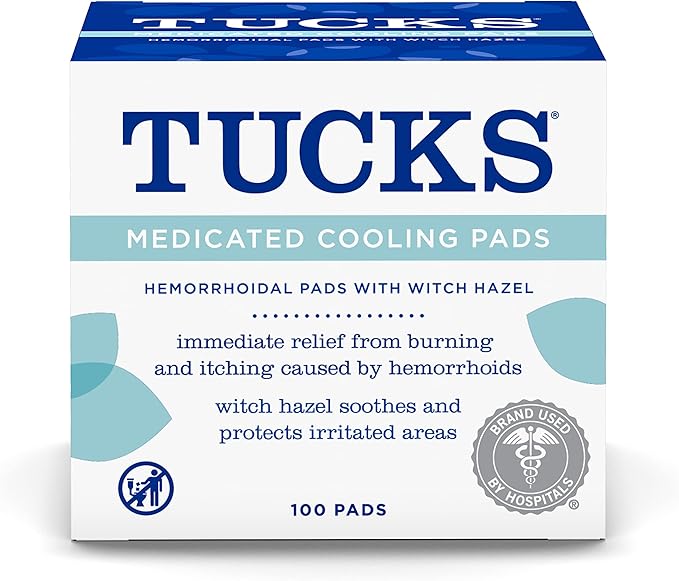 Tucks Medicated Cooling Pads - 100 Count