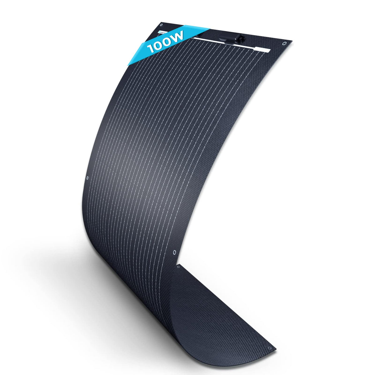 Renogy 100W 12V Lightweight Semi-Flexible Monocrystalline Solar Panel Charger for RV & Off-Grid Use