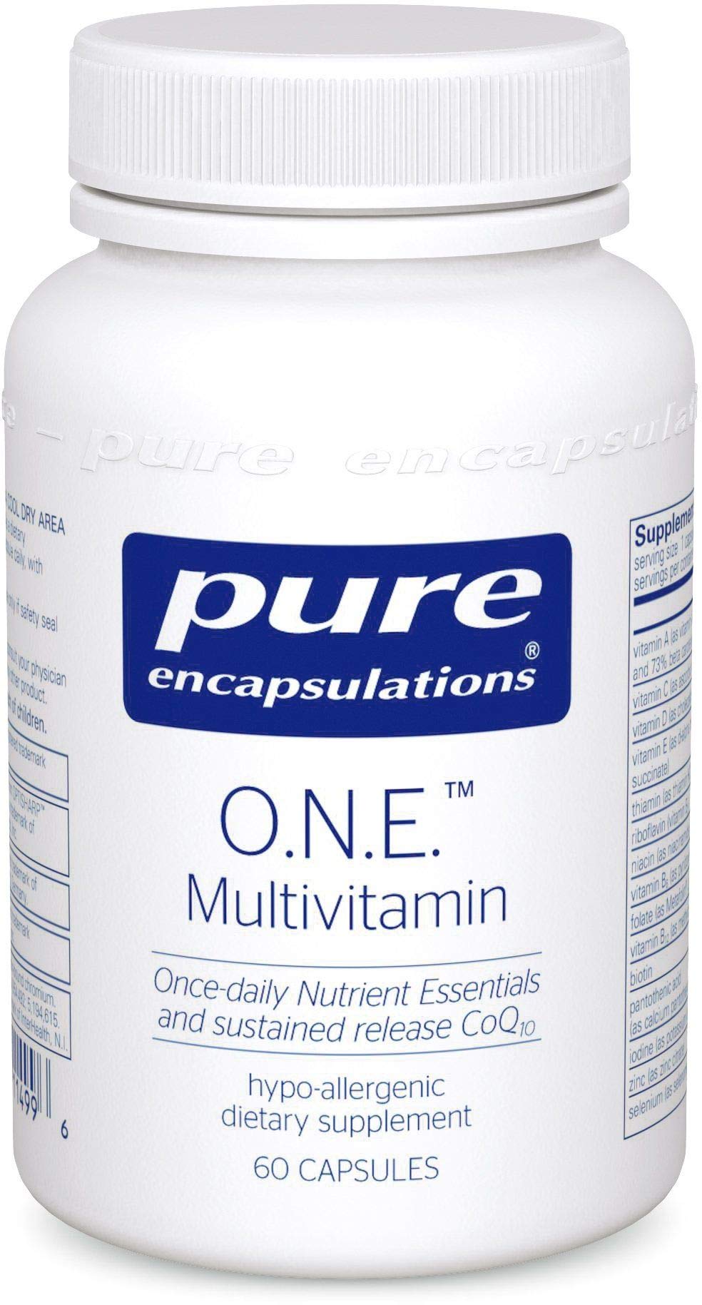 Pure Encapsulations O.N.E. Multivitamin - 60 Count
