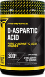 Primaforce D-Aspartic Acid 300g Powder - Unflavored Vegetarian Non-GMO Testosterone Support 100 Servings