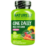 NATURELO One Daily for Women Multivitamin - 120 Vegetable Capsules