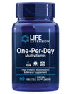 Life Extension One-Per-Day Multivitamin 60 Tablets - Immune, Heart & Brain Health