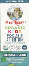 قطرات MaryRuth Organics الداعمة لتركيز وانتباه الأطفال