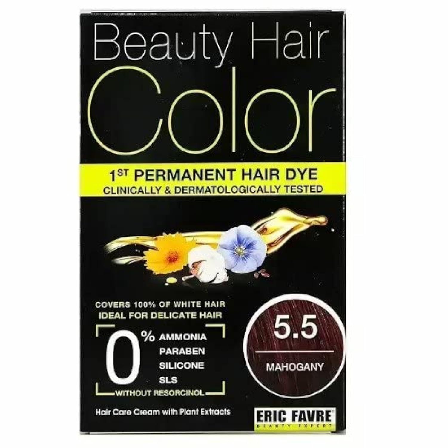 Eric Favre Beauty Mahogany 5.5 Oz Semi-Permanent Hair Color