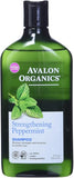 Avalon Organics Organic Peppermint Strengthening Hair Shampoo 11 Fl Oz
