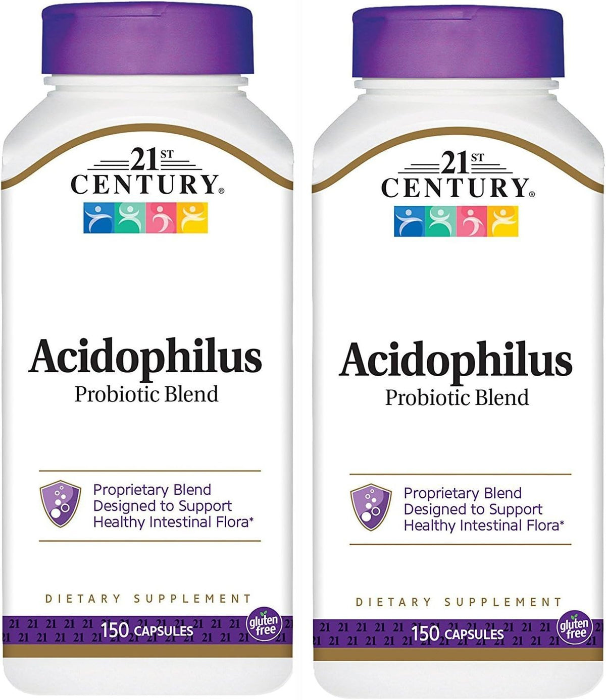 21st Century Acidophilus Probiotic Blend, 300 Capsules