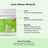 Top Selling OLLY Fiber Gummy Rings, 5g Prebiotic Fiber, FOS (Fructo-oligosaccharides), Digestive Support, Berry Melon 50ct