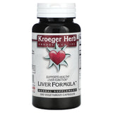Kroeger Herb Liver Support Formula | 100 Count Herbal Supplement