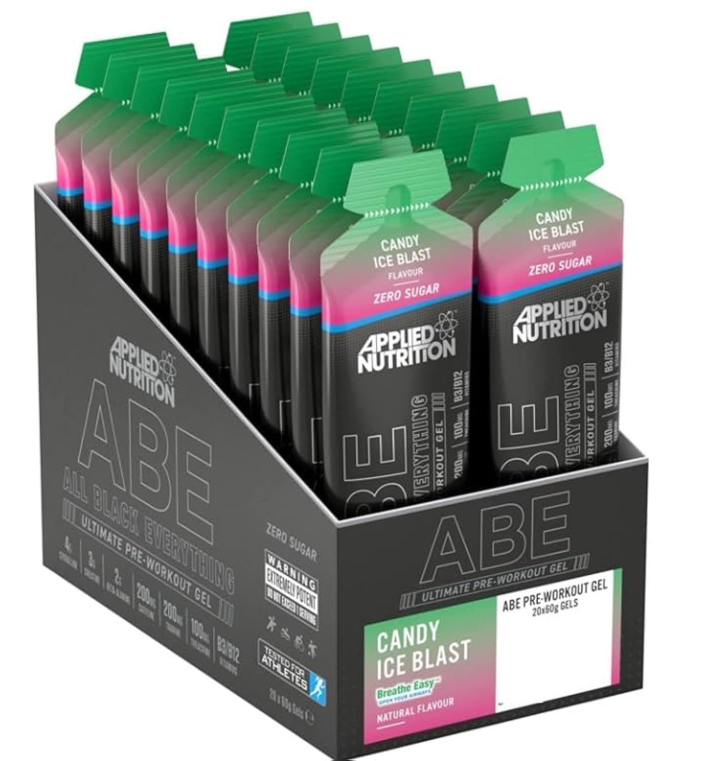 Applied Nutrition ABE Pre-Workout Gel - 250g - Ice Blue Razz
