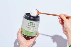 Healthy Gut Vegan Formula | with L-Glutamine and Clinically proven ingrediens | Supports gut permeability, gastrointestinal support, helps alleviate stomach discomfort and boost immunity