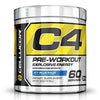 C4 Gen-4 Pre-Workout Powder – Icy Blue Razz – 60 Servings – Advanced Energy & Pump