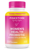 Pink Stork Women's Health Probiotic - pH Balance & Gut Support (30 Capsules)