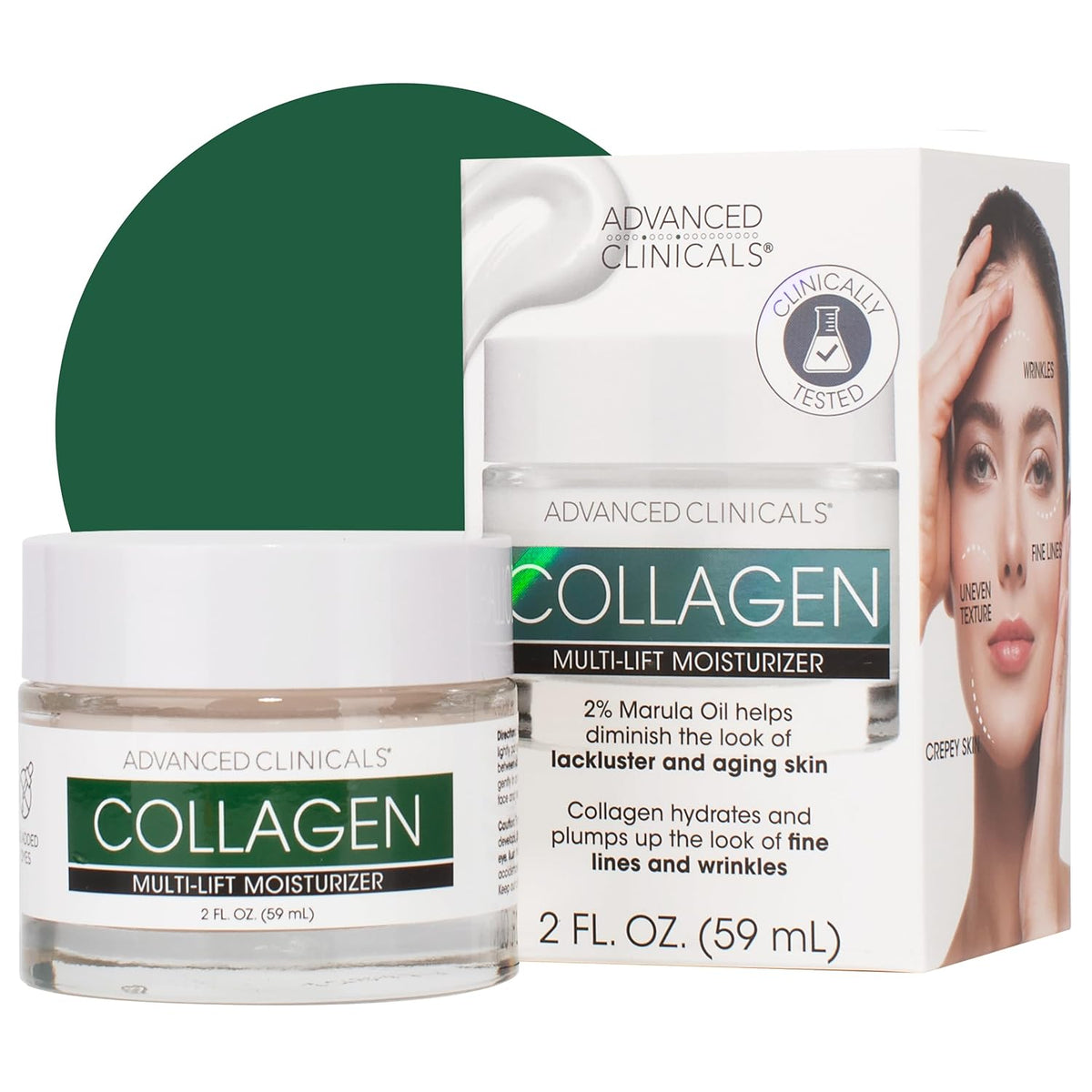 Advanced Clinicals Collagen Multi-Lift Moisturizer