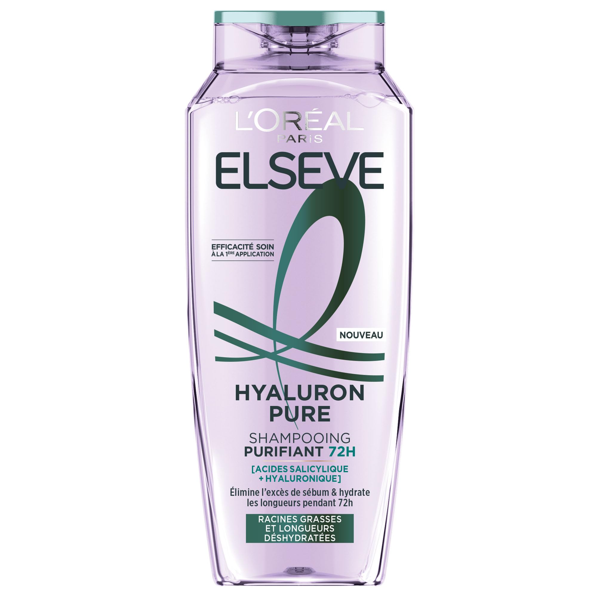 Hyaluron Pure Cleansing Shampoo with 72H Hydration by L’Oréal Paris