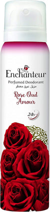 Enchanteur Rose Oud Amour Perfumed Deodorant 75ml | 24-Hr Odor Protection