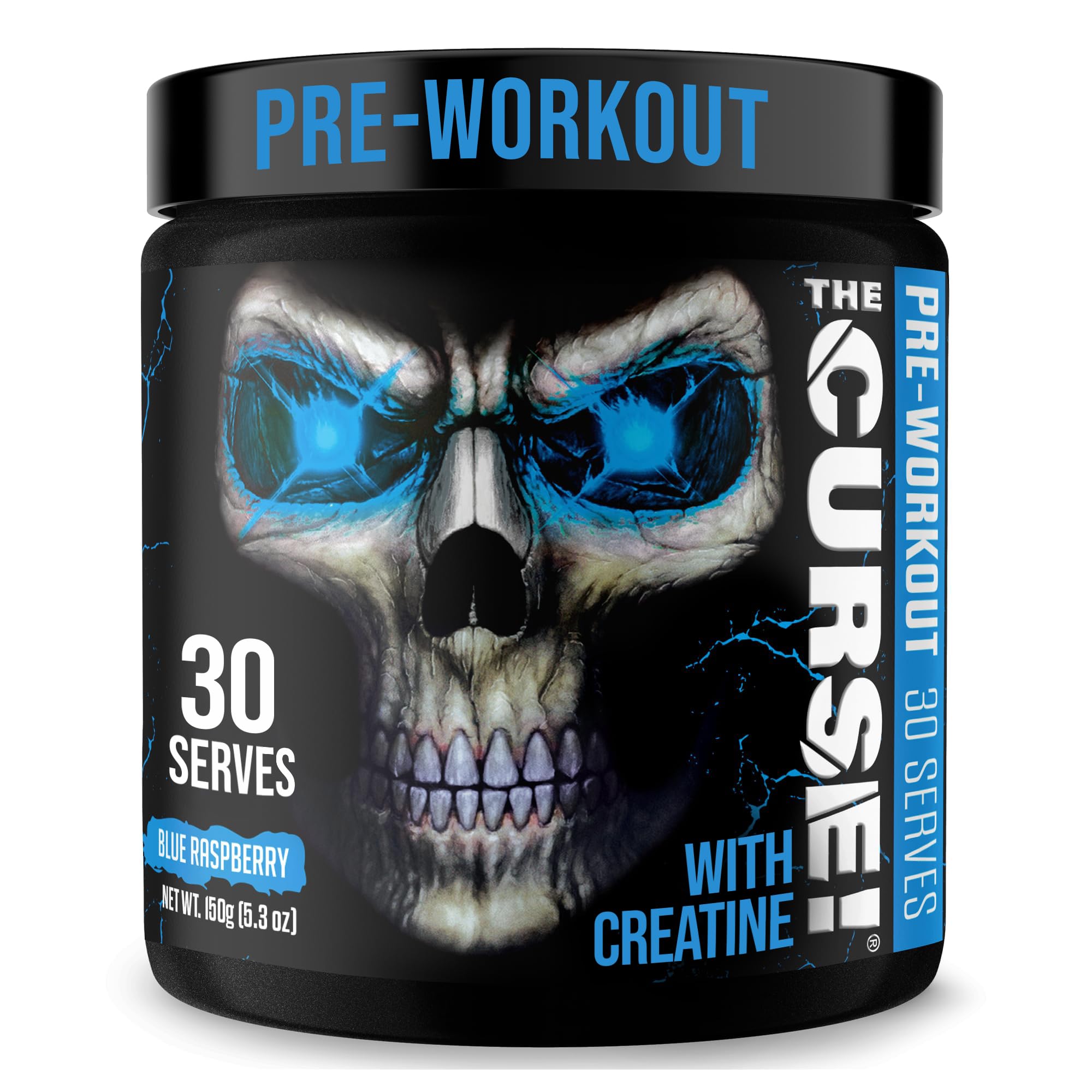 JNX Sports The Curse!® Pre-Workout - Blue Raspberry - 5.3 oz (150 g)