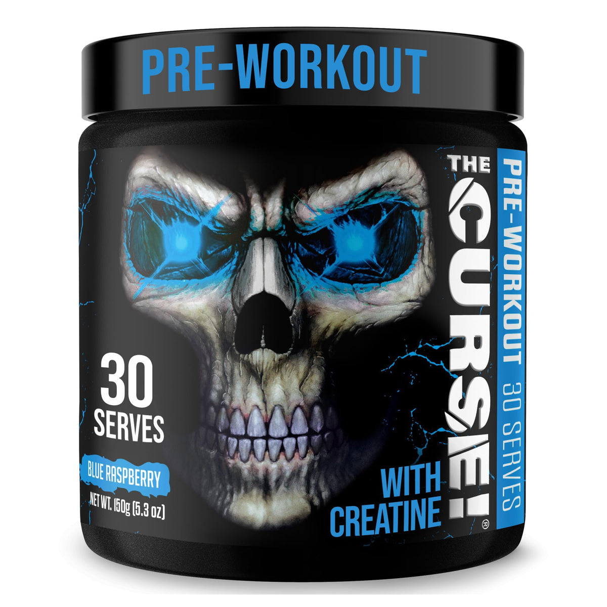 JNX Sports The Curse!® Pre-Workout - Blue Raspberry - 5.3 oz (150 g)