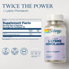 Solaray L-Lysine Monolaurin 1:1 Ratio - 60 Vegetarian Capsules