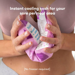 Frida Mom 2-in-1 Postpartum Absorbent Postpartum Perineal Ice Maxi Pads | Instant Cold Therapy Packs and Absorbent Maternity Pad in One Ready-to-use Padsicle for After Birth