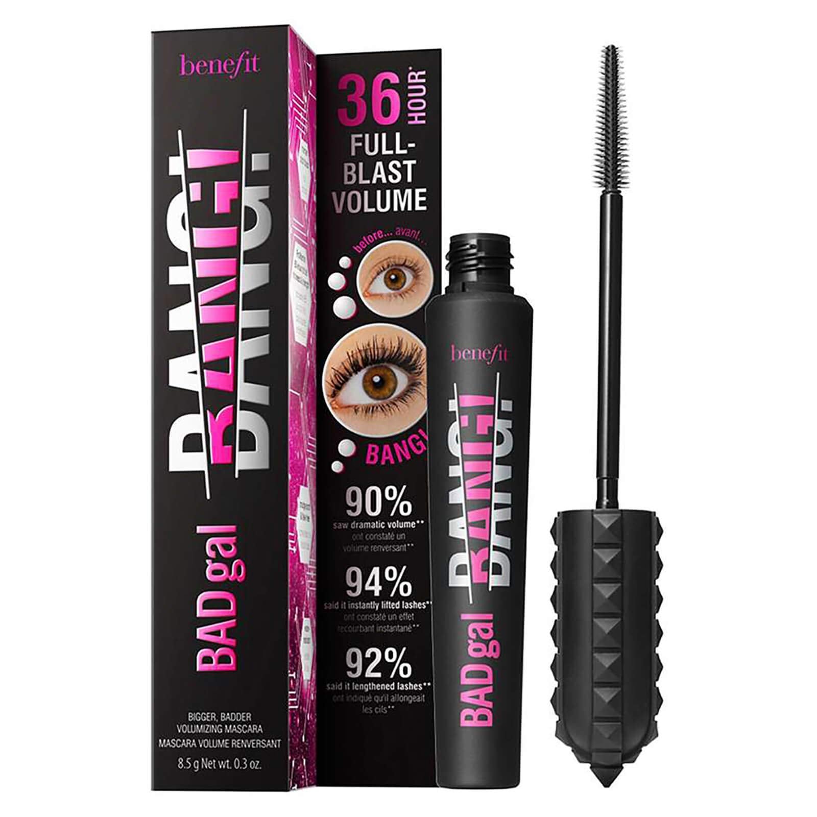 Benefit BADgal BANG Volumizing Mascara Full Size 8.5g - Intense Black
