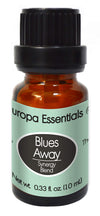 Europa Essentials All Natural BLUES AWAY Mood Lifting Synergy Essential Oil Blend – Pure Therapeutic Grade with Ylang Ylang, Wild Orange & Peppermint, 10ml