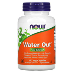 NOW Foods, Water Out, Fluid Balance, 100 كبسولة نباتية