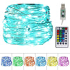 Fairy String Lights, 10m 100 LED Rainbow Twinkle Lights with Timer & Remote Control for Bedroom, Wedding, Christmas Tree, Halloween, Party Decor