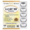 California Gold Nutrition LactoBif 100 Probiotics – 100 Billion CFU Multi-Strain Probiotic Formula, 30 Veggie Capsules