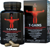 Total GAINS Anabolic Booster & Muscle Builder for Men, Estrogen Blocker & Testosterone Support, 120 Count
