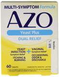 AZO Yeast Plus 60 Tablets - Maximum Strength Candida Support