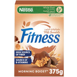 Nestle Fitness Chocolate Breakfast Cereal - 375g | Whole Grain & Delicious