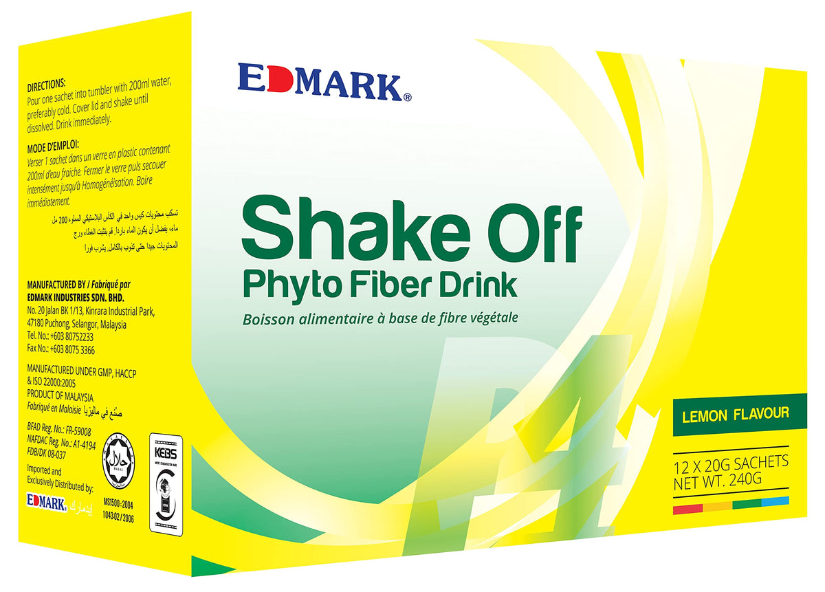 Shake Off Phyto Fiber Drink - Refreshing Lemon Flavor