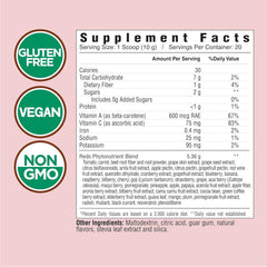 COUNTRY FARMS Super Reds, Energizing Polyphenol Superfood, 48 Super Fruits and Berries, Powerful Antioxidants and Polyphenols, Supports Energy, 20 Servings, Mixed Berry Flavor