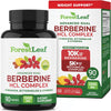 Berberine HCl Complex 1300mg 97% for Metabolic & Weight Management W/ Ceylon Cinnamon, Bitter Melon, Gymnema, 90 Veggie Caps