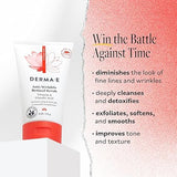 Derma E Vitamin A Glycolic Facial Scrub: Exfoliate & Renew Your Skin