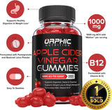 Apple cider vinegar gummies for weight loss and detox support.