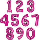 Amscan Pink Number 8 SuperShape Foil Balloon - 34-inch (Party Decoration)