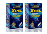 MHP Xpel Strength Herbal Diuretic Capsules - 80 Count Pack of 2