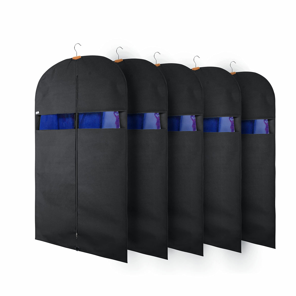 SOLSTICE Black Garment Suit Cover for Travel and Storage Protection