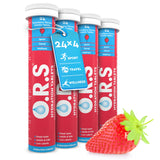 O.R.S Hydration Tablets with Electrolytes - 96 Tablets (Strawberry Flavor)