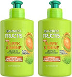 Garnier Fructis Sleek & Shine Leave-In Conditioner Frizz Control, Shine